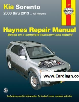 2004 kia sorento repair manual