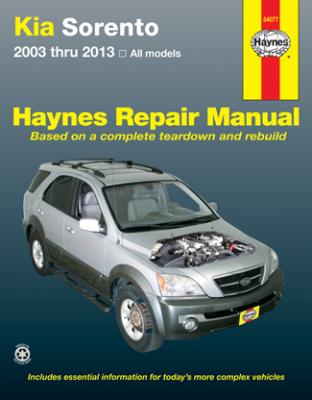 2004 kia sorento repair manual download pdf