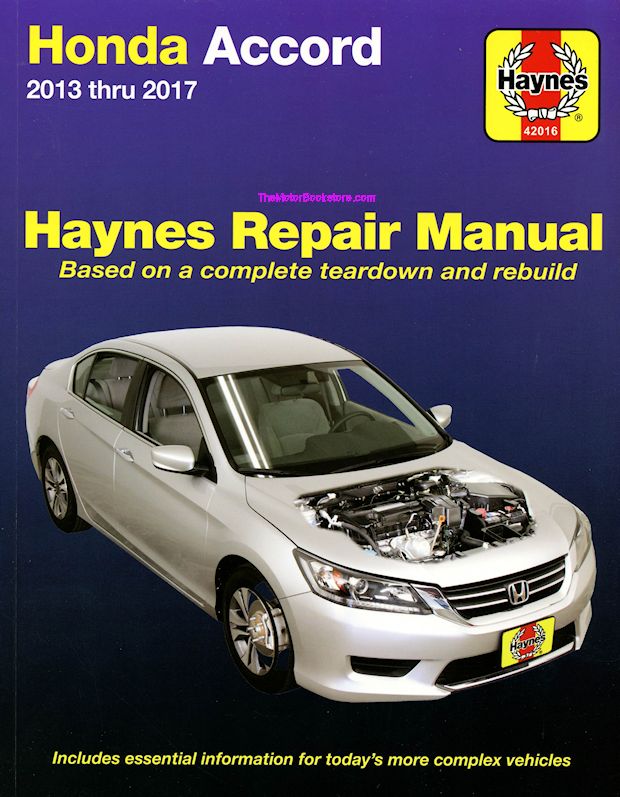 2017 Honda Accord Shop Repair Manual Download